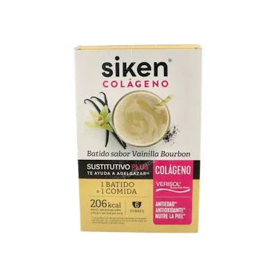 Susti colágeno batido vainilla 6 sobres, Siken