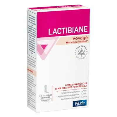 Lactibiane voyage 14 cápsulas, Pileje