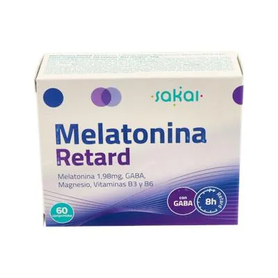 Melatonina retard 60 comprimidos, Sakai