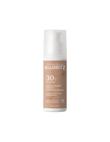 Crema viso colore beige SPF30 50 ml, Laboratoires de Biarritz