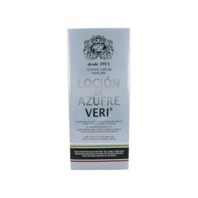 Loción azufre 400 ml, Veri