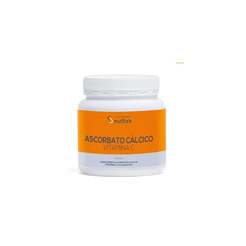 Vitamina c ascorbato calcico 250 polvo, Nutilab
