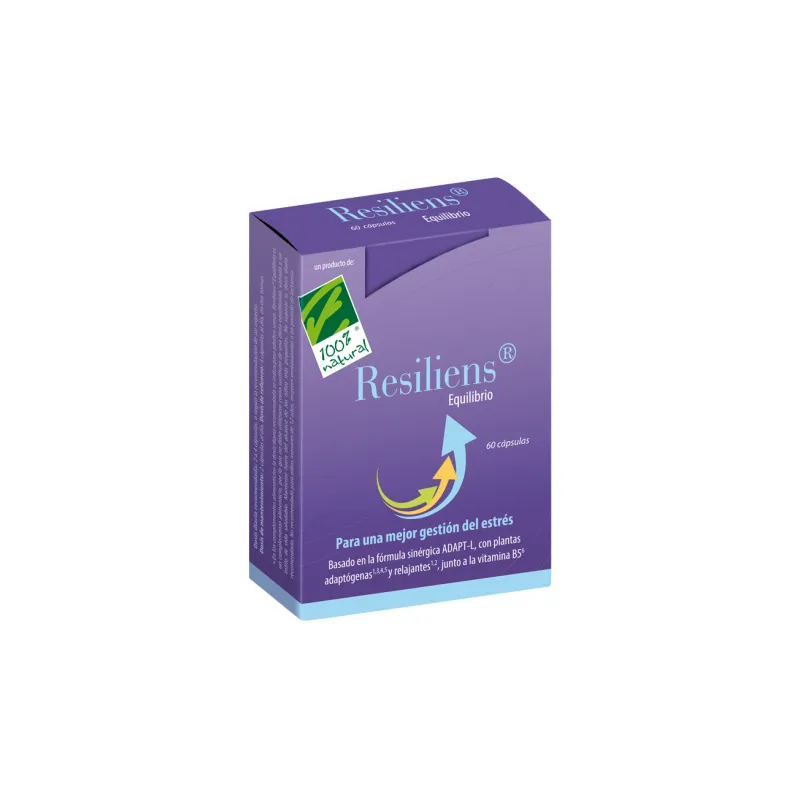 Resiliens equilibrio 100%natural 60 cápsulas, 100% Natural