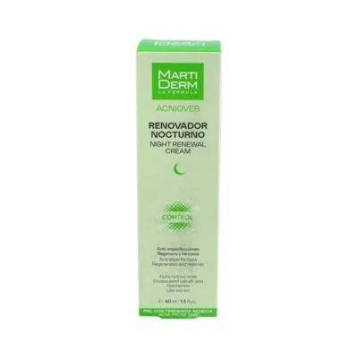 Acniover renovador nocturno 40 ml, Martiderm