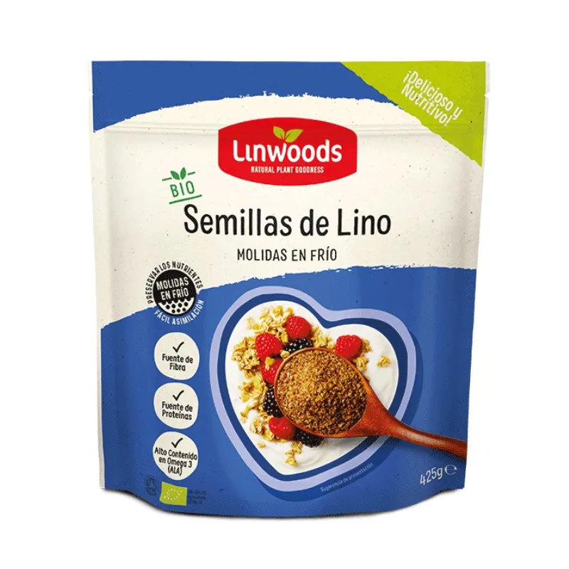 Semillas lino molidas BIO 675 g, Linwoods