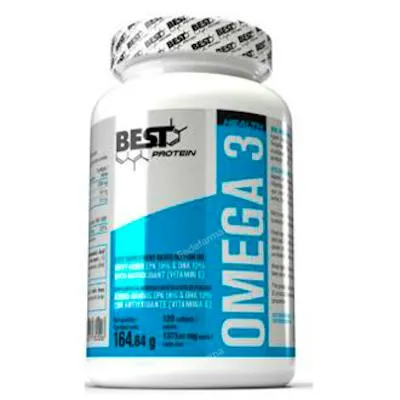 Omega 3 120 perlas, Best Protein