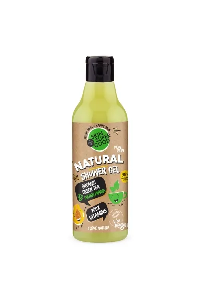 Gel de ducha natural «100 % vitamins» 250 ml, Skin Super Good