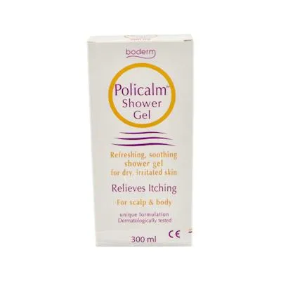 Policalm shower gel 300 ml, Boderm