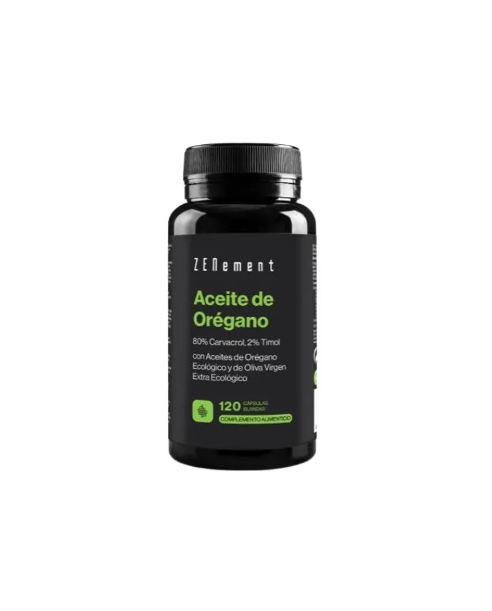 Aceite de orégano con ácido de oliva 120 perlas, Zenement