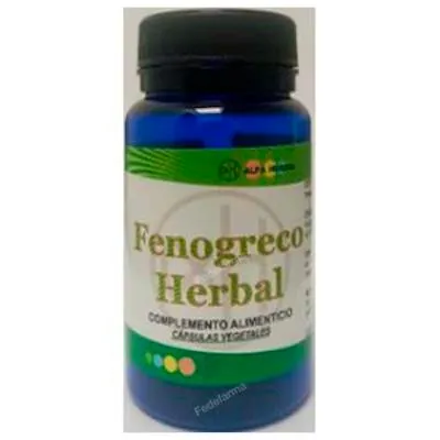 Fenogreco herbal 50 cápsulas vegetales, Alfa Herbal
