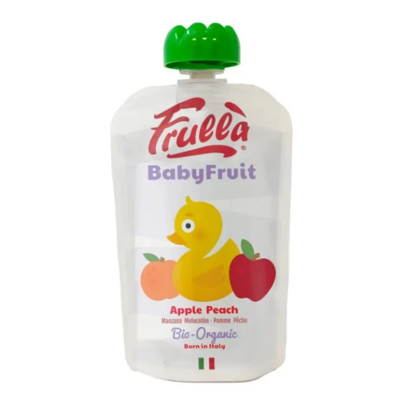 Puré manzana melocoton baby fruit, Frulla