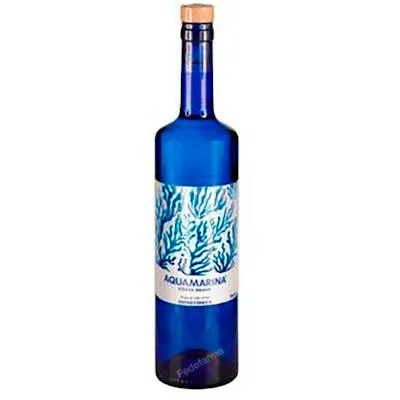Zeewater blauw glas hypertonisch 750 ml, Aquamarina Costa Brava