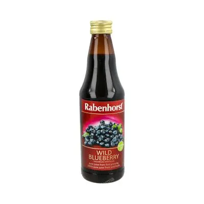 Zumo arándano azul silvestre BIO 330 ml, Rabenhorst
