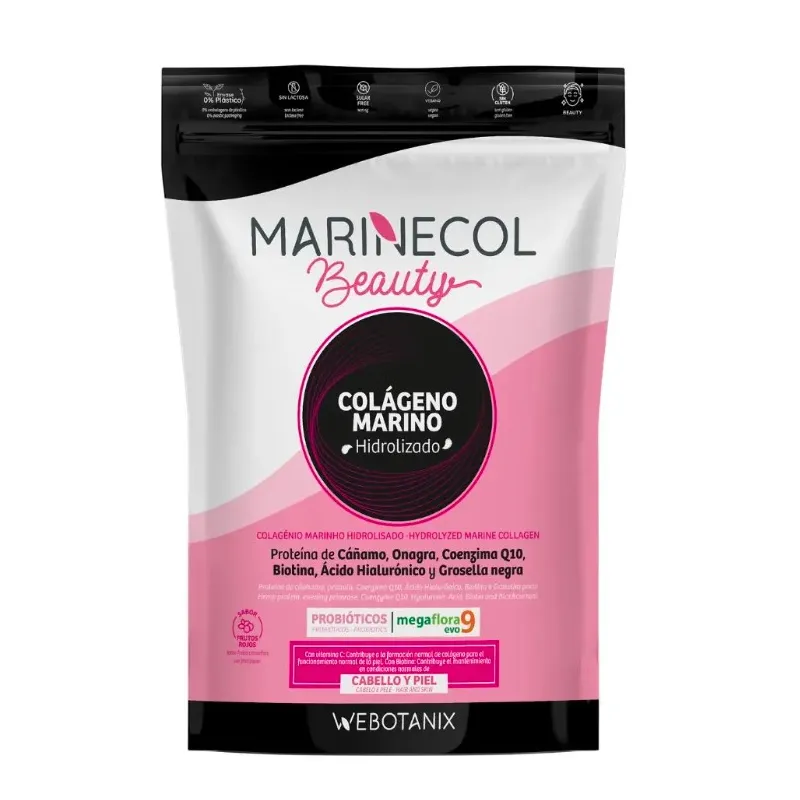 Marinecol beauty colágeno marino hidrolizado 250 g, Webotanix