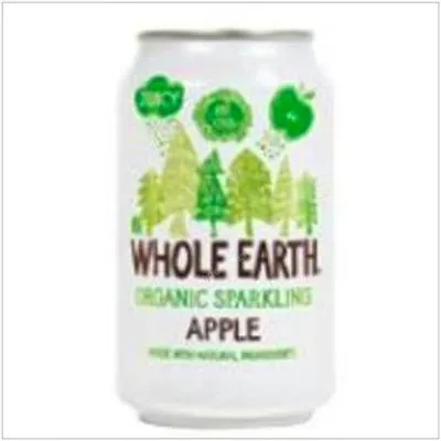 Refresco de manzana BIO 330 ml, Whole Earth