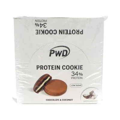 Protein cookie 34% protein choco-kokos 18 st., Pwd Nutrition