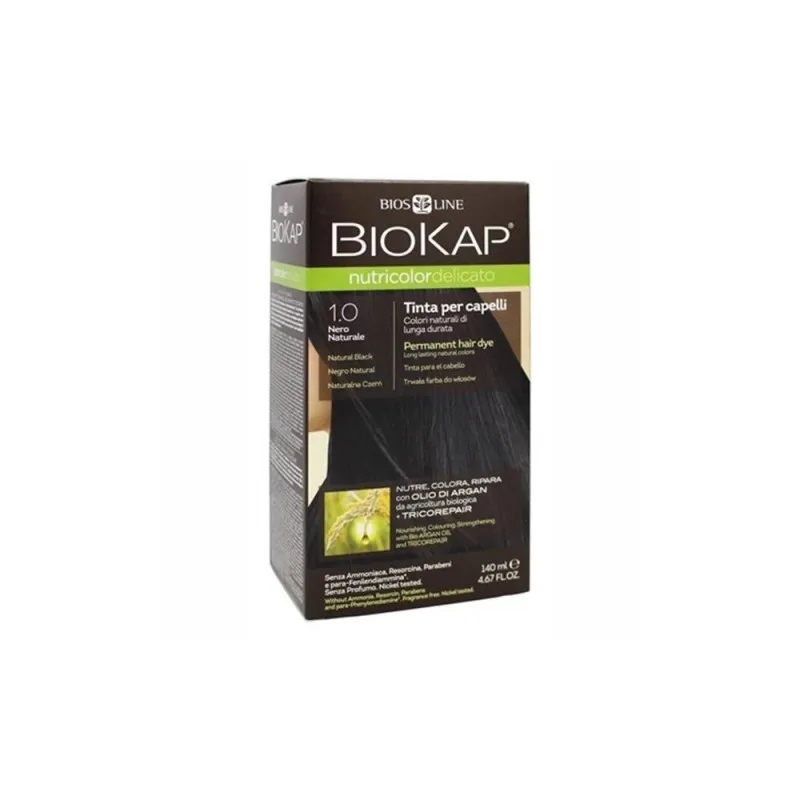 Delicato 1.00 natuurlijk zwart 140 ml, Biokap