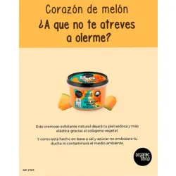 Cartel descriptivo exfoliantes os - 1, Organic Shop