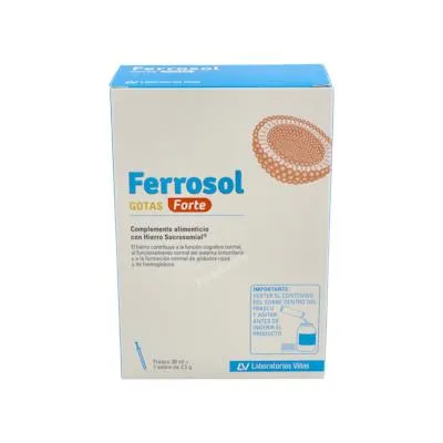 Gotas forte 30 ml, Ferrosol