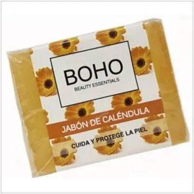 Caléndula jabón pastilla 100 g, Boho