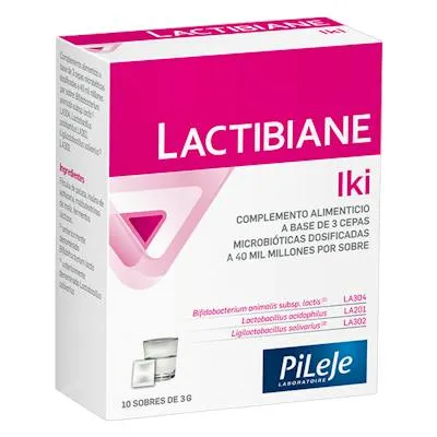 Lactibiane iki 10 sobres, Pileje