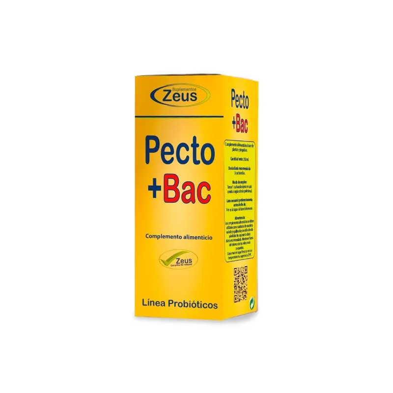 Pecto+bac + 1 sobre 250 ml, Zeus