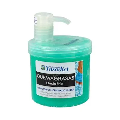 Gel quemagrasas efecto frio 500 ml, Ynsadiet