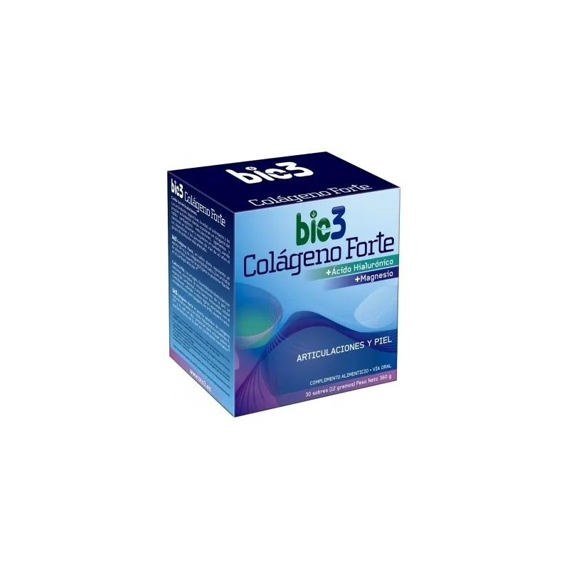 Colágeno forte 3 BIO 30 sobres, Bio3