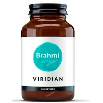 Brahmi Extracto 60 cápsulas vegetales, Viridian