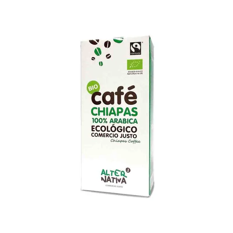 Koffie chiapas mexico gemalen Alternativa3 f/t 250 g, Alternativa