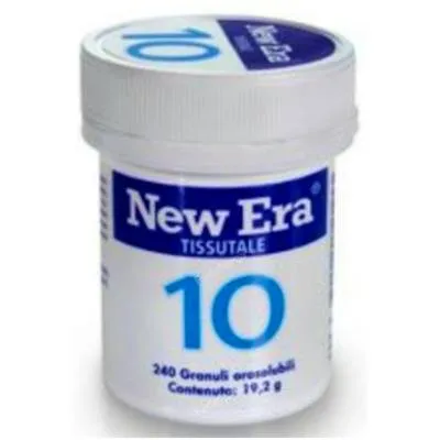 Sal schussler Nº10 natrium sulfuricum 240 comprimidos, New Era