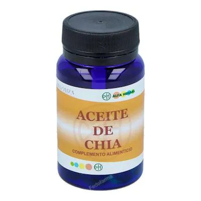 Aceite de chia 60 perlas, Alfa Herbal