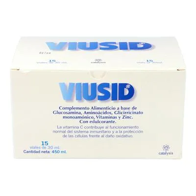 Viusid 15 ampollas, Catalysis
