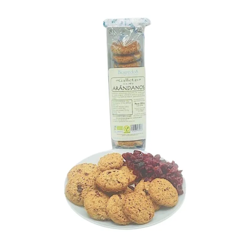 Galletas arándanos 200 g, Biogredos