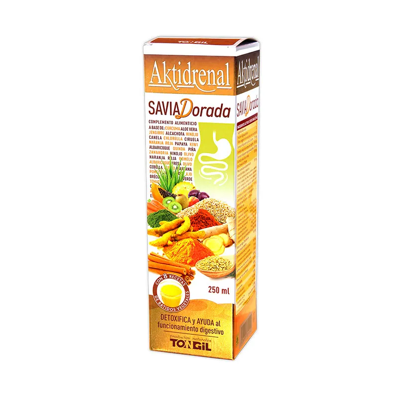 Aktidrenal savia dorada 250 ml, Tongil
