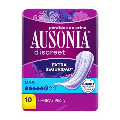 Discreet maxi 8 uds., Ausonia