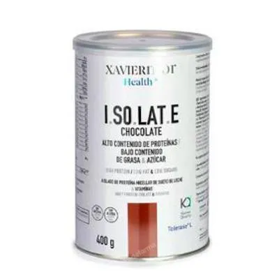 Isolated aislado de proteína chocolate 400 g, Xaviermor