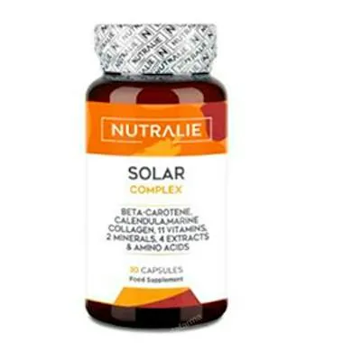 Solar complex beta caroteno 30 cápsulas, Nutralie