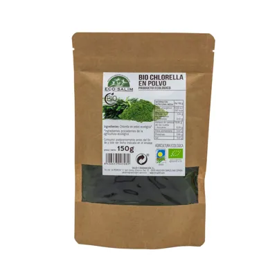 Chloroella En Polvo – BIO 150 g, Ecosalim
