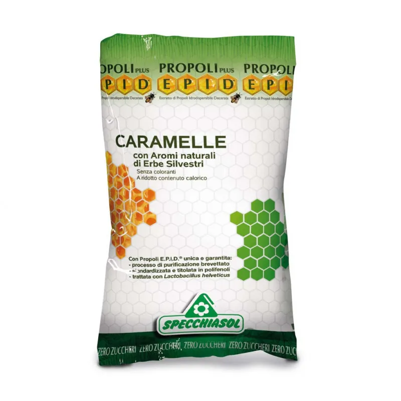 Epid caramelos verde erbe silv, Specchiasol
