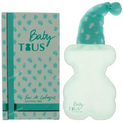 Baby eau de cologne sem álcool de 100 ml, Tous