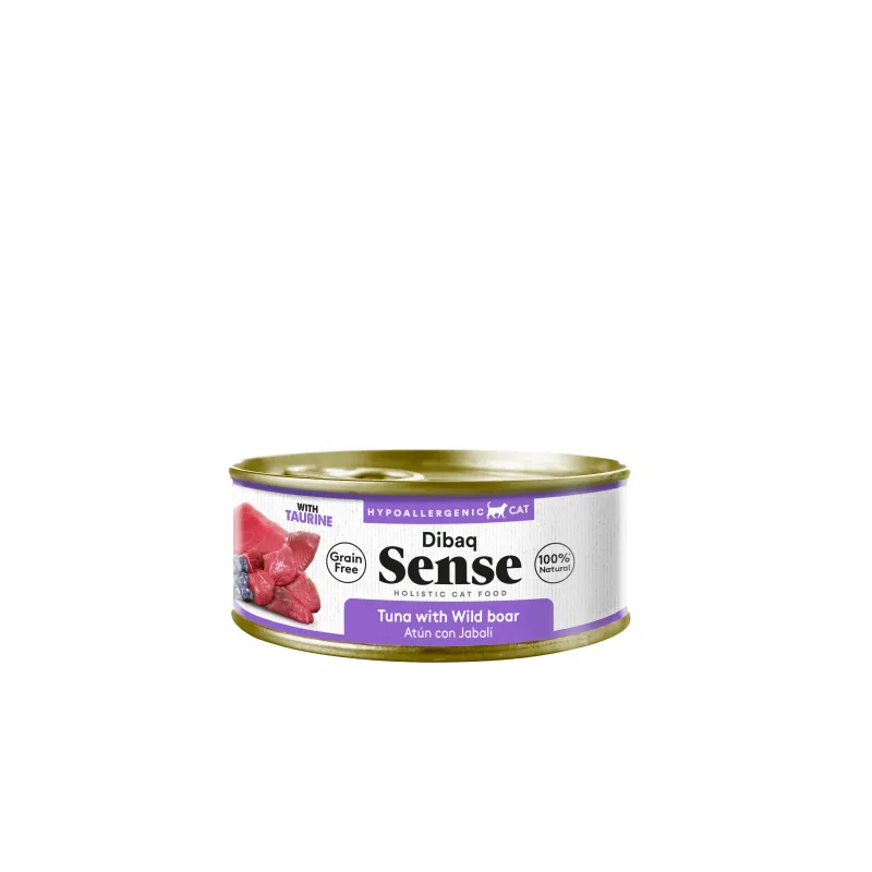 Dibaq sense tonno cinghiale gatto lattina 70 g, Dibaq Vet