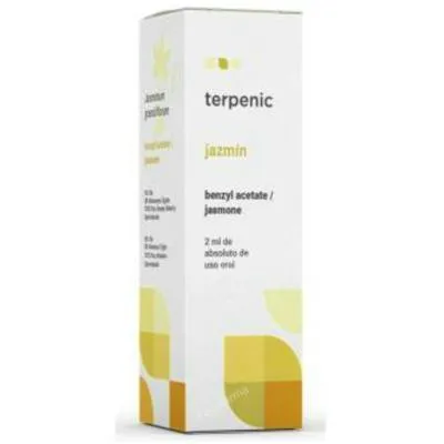 Aceite esencial de jazmin absoluto alimentario 2 ml, Terpenic