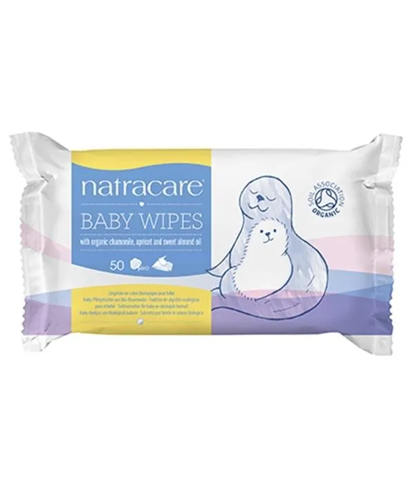 Toallitas de bebés 50 uds., Natracare