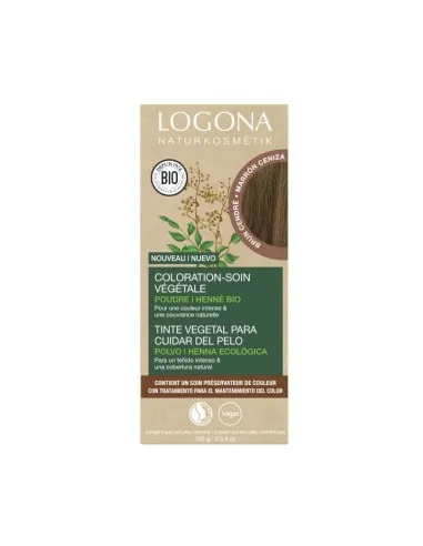 Colorante vegetal castaño ceniza, Logona