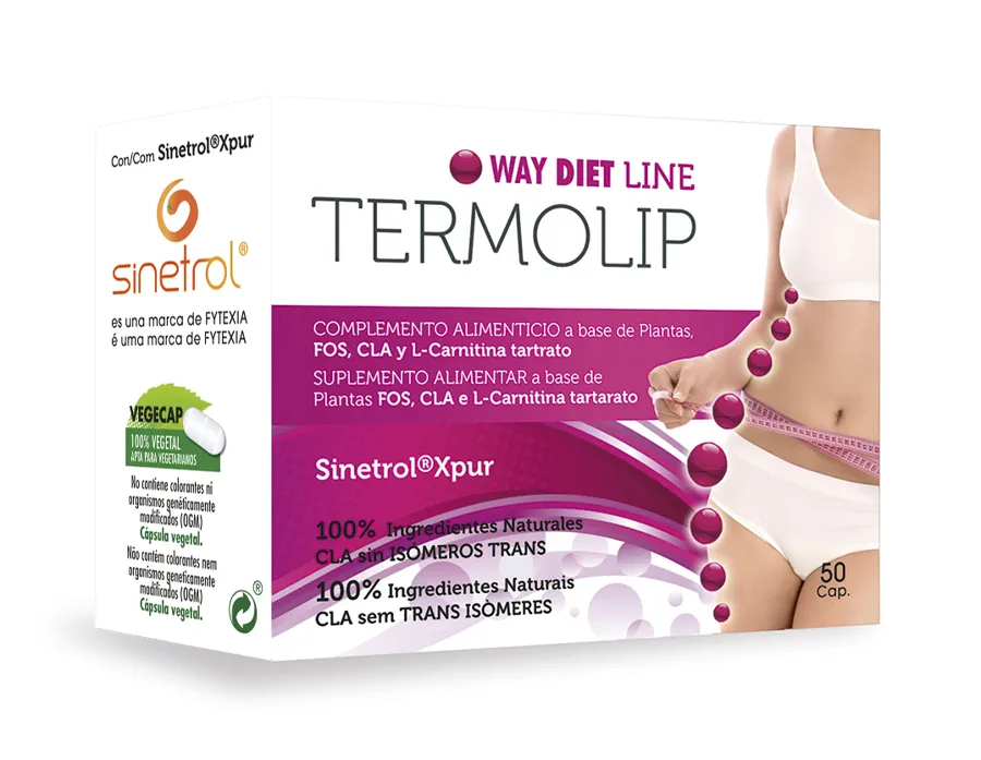 Termolip Termogenik 50 cápsulas, Waydiet