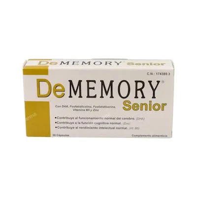 Dememory senior 30 cápsulas, Pharma Otc