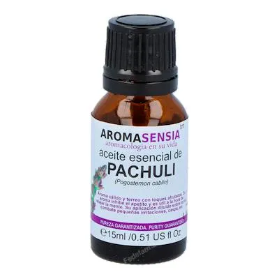 Aceite esencial de patchouli 15 ml, Aromasensia