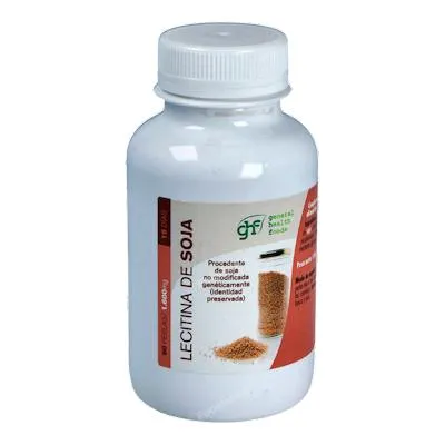 Lecitina de soja 1600 mg perlas 90 uds., Ghf