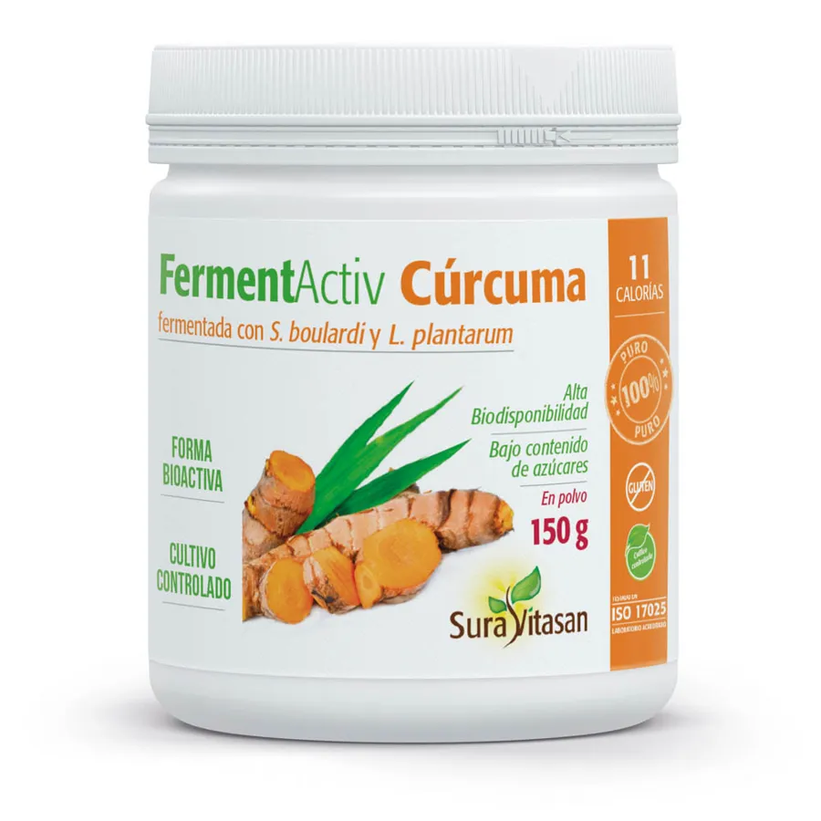Cúrcuma fermantada 150 g, Sura Vitasan